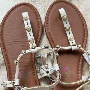 Petalia Little Girls Sandals New Size 13